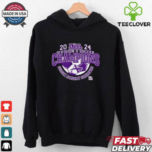 2024 DIAA Division 11 Soccer Champions Sussex Academy Seahawks Shirt