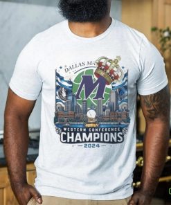 2024 Dallas Mavericks 2024 Western Conference Champions The Crown T Shirt