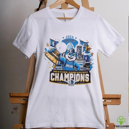 2024 Dallas Mavericks Mascots Western Conference Champions Shirt