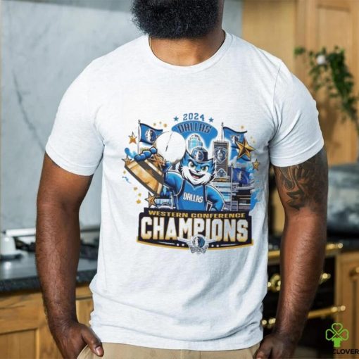 2024 Dallas Mavericks Mascots Western Conference Champions Shirt