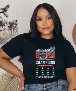 2024 Edmonton Oilers Western Conference Champions Go Oilers Shirt