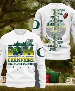 2024 Fiesta Bowl Champions Oregon Ducks Hoodie T Shirt