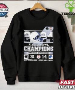 2024 Fiesta Bowl Champions Penn State Nittany Lions score shirt  Fan Favorite