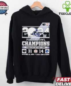 2024 Fiesta Bowl Champions Penn State Nittany Lions score shirt Fan Favorite