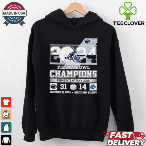 2024 Fiesta Bowl Champions Penn State Nittany Lions score shirt  Fan Favorite