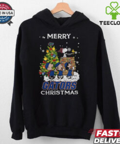 2024 Florida Gators Snoopy And Friends Merry Christmas Shirt Shirt