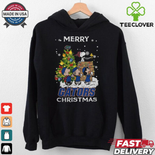 2024 Florida Gators Snoopy And Friends Merry Christmas Shirt Shirt