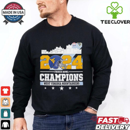 2024 Frisco Bowl Champions West Virginia Mountaineers   Unisex T Shirt