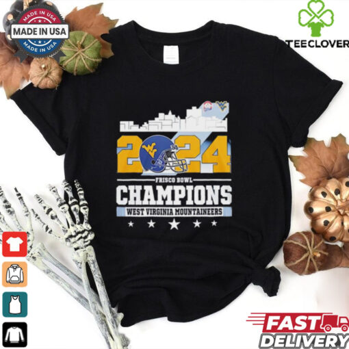2024 Frisco Bowl Champions West Virginia Mountaineers   Unisex T Shirt