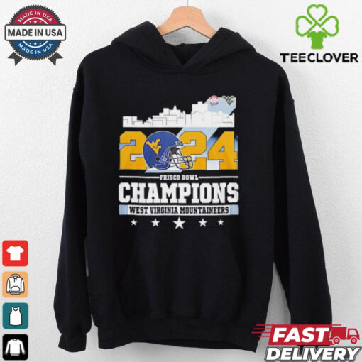 2024 Frisco Bowl Champions West Virginia Mountaineers   Unisex T Shirt
