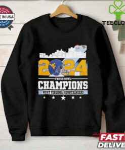 2024 Frisco Bowl Champions West Virginia Mountaineers Unisex T Shirt