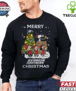 2024 Georgia Southern Eagles Snoopy And Friends Merry Christmas Shirt 1 2024 Georgia Southern Eagles Snoopy And Friends Merry Christmas Shirt
