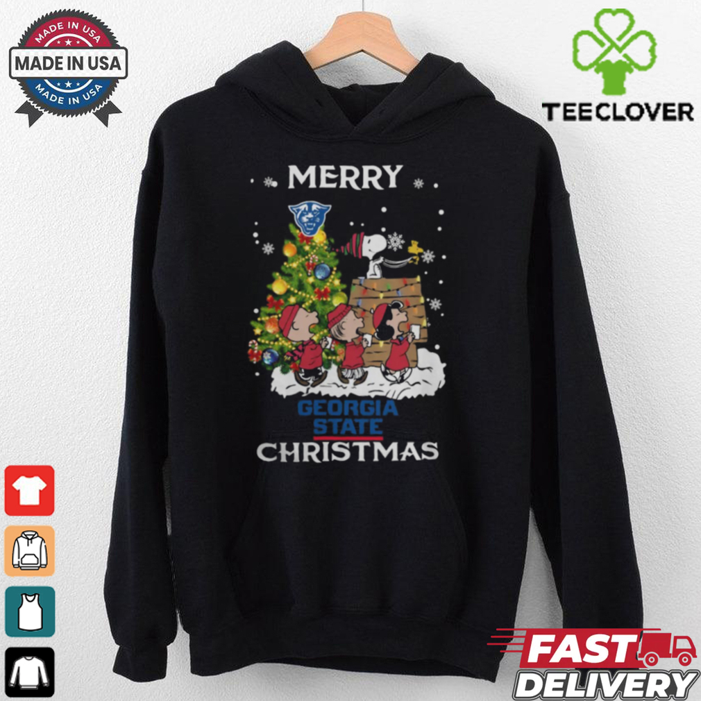 2024 Georgia State Panthers Snoopy And Friends Merry Christmas Shirt 2024 Georgia State Panthers Snoopy And Friends Merry Christmas Shirt