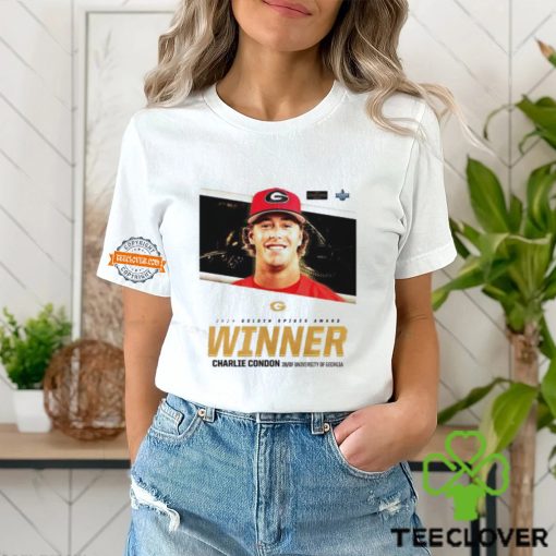 2024 Golden Spikes Award Winner Charlie Condon 3B Of University Of Georgia Unisex T Shirt