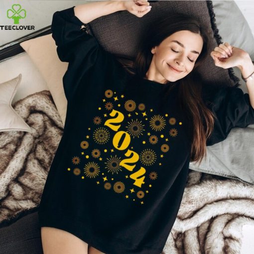 2024 Happy New Year fireworks New Year Eve let the countdown begin hoodie, sweater, longsleeve, shirt v-neck, t-shirt