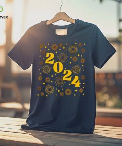 2024 Happy New Year fireworks New Year Eve let the countdown begin hoodie, sweater, longsleeve, shirt v-neck, t-shirt