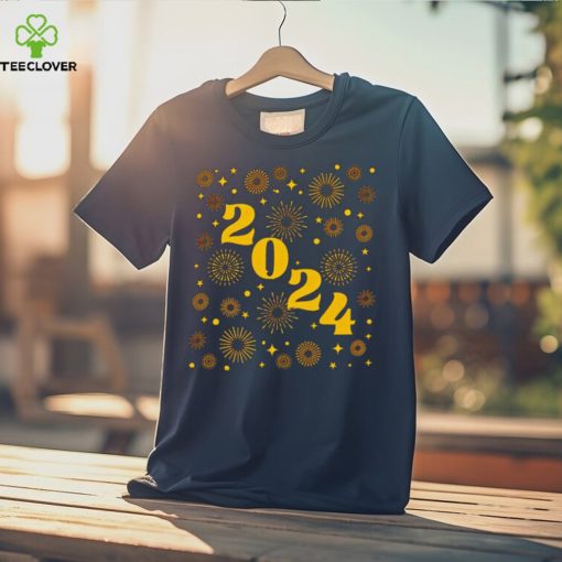 2024 Happy New Year fireworks New Year Eve let the countdown begin hoodie, sweater, longsleeve, shirt v-neck, t-shirt