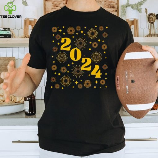 2024 Happy New Year fireworks New Year Eve let the countdown begin hoodie, sweater, longsleeve, shirt v-neck, t-shirt