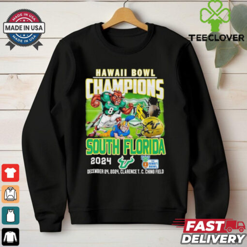 2024 Hawaii Bowl Champions South Florida Football shirt