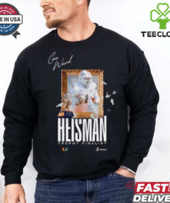 2024 Heisman Trophy Finalist Cam Ward Miami Hurricanes shirt