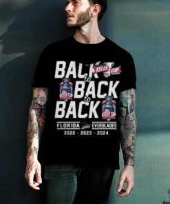2024 History Made Back To Back To Back Kelly Cup Champions Florida Everblades shirt