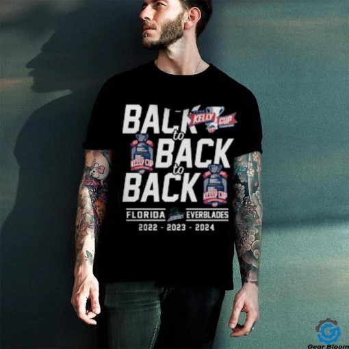 2024 History Made Back To Back To Back Kelly Cup Champions Florida Everblades shirt