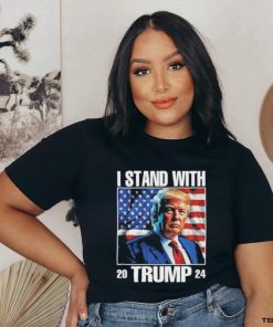 2024 I Stand With Trump America T Shirt