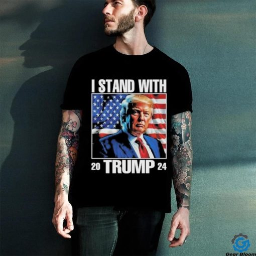 2024 I Stand With Trump America T Shirt