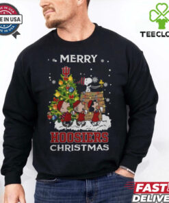 2024 Indiana Hoosiers Snoopy And Friends Merry Christmas Shirt 1 2024 Indiana Hoosiers Snoopy And Friends Merry Christmas Shirt