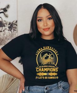 2024 Iowa Hawkeyes Big 10 Champions Let’s Go Hawks shirt