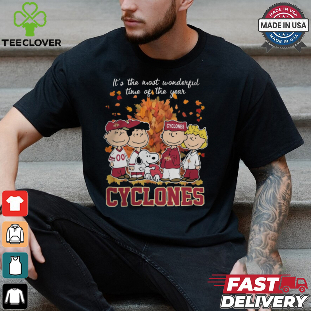 2024 Iowa State Cyclones x Peanuts Snoopy Is The Most Wonderful Time Of The Year Shirt 2024 Iowa State Cyclones x Peanuts Snoopy Is The Most Wonderful Time Of The Year Shirt