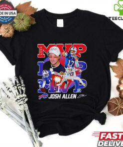 2024 Josh Allen MVP Buffalo Bills signature shirt