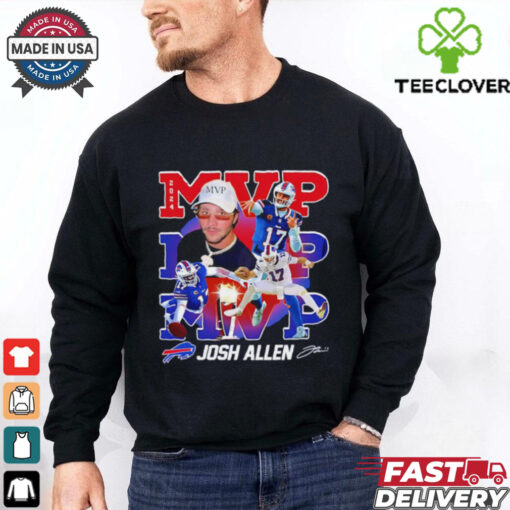2024 Josh Allen MVP Buffalo Bills signature shirt