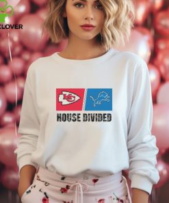 2024 Kansas City Chiefs vs Detroit Lions House Divided Shirt