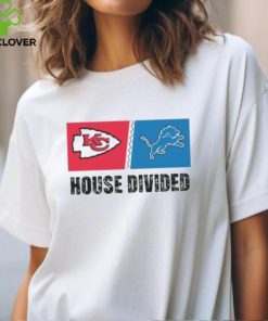 2024 Kansas City Chiefs vs Detroit Lions House Divided Shirt