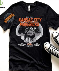 2024 Kansas City Mavericks 2024 Mountain Division Champions and 2024 Brabham Cup Champions shirt