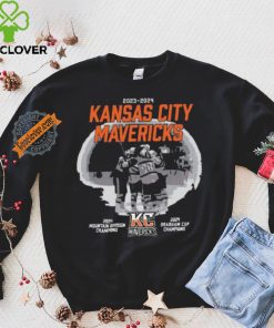 2024 Kansas City Mavericks 2024 Mountain Division Champions and 2024 Brabham Cup Champions shirt