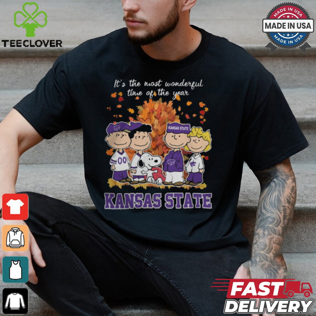 2024 Kansas State Wildcats x Peanuts Snoopy Is The Most Wonderful Time Of The Year Shirt 2024 Kansas State Wildcats x Peanuts Snoopy Is The Most Wonderful Time Of The Year Shirt