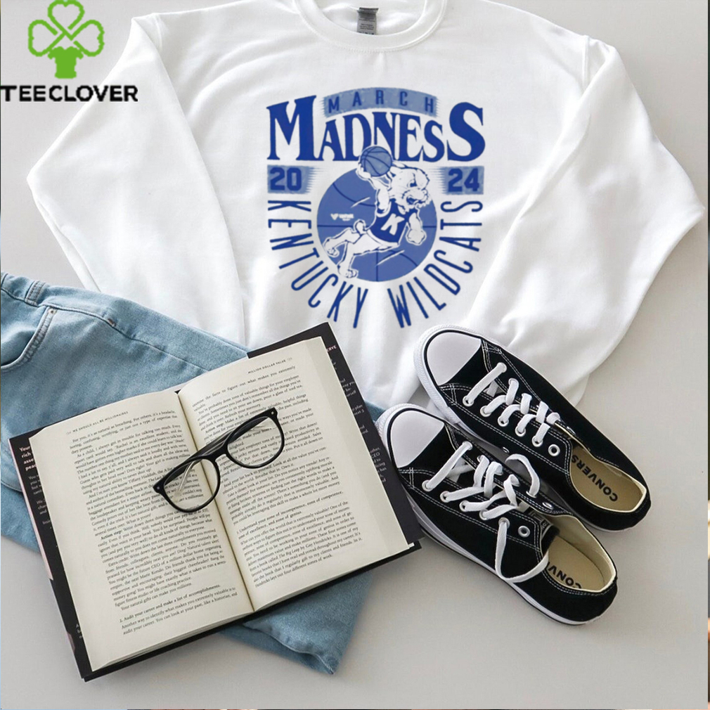 2024 Kentucky Wildcats March Madness mascot shirt 2024 Kentucky Wildcats March Madness mascot shirt