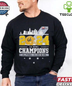 2024 LA Bowl Champions California Golden Bears Skyline Hoodie T Shirt