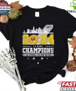 2024 LA Bowl Champions California Golden Bears Skyline Hoodie T Shirt