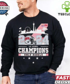 2024 LA Bowl Champions UNLV Rebels   Unisex T Shirt