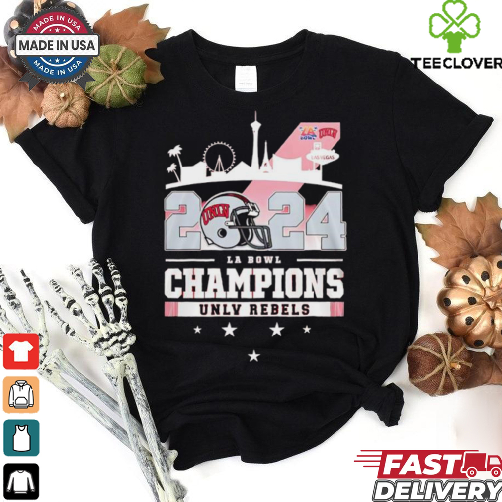 2024 LA Bowl Champions UNLV Rebels Unisex T Shirt 2024 LA Bowl Champions UNLV Rebels Unisex T Shirt