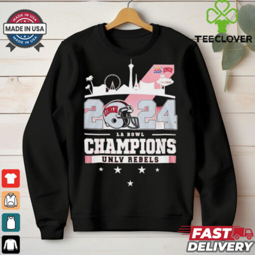 2024 LA Bowl Champions UNLV Rebels   Unisex T Shirt