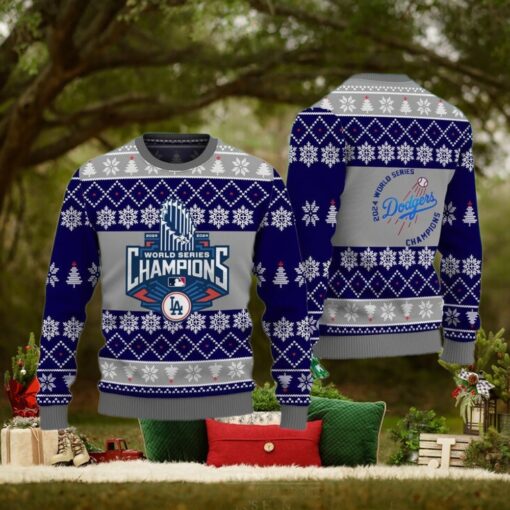 2024 LA Dodgers World Series Champions Ugly Sweater Shirt
