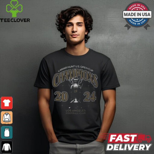 2024 Lamar Hunt US Open Cup Champions Los Angeles Football Club shirt
