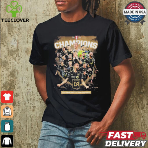 2024 Lamar Hunt Us Open Cup Winners Champions Is Los Angeles Football Club Shirt