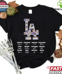 2024 Los Angeles Dodgers World Series Logo Players Name Shirt