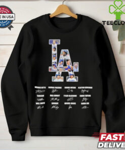 2024 Los Angeles Dodgers World Series Logo Players Name Shirt