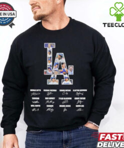 2024 Los Angeles Dodgers World Series Logo Players Name Shirt